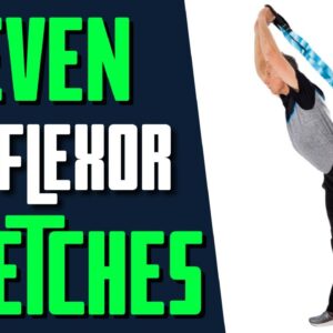 7 Best Hip Flexor Stretches to Decrease Pain & For People Who Sit All Day.