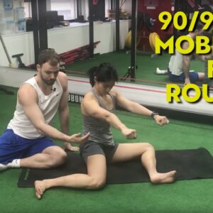 90/90 Hip Mobility Flow Routine (Open Up Your Hips)