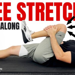 Best Stretches For Knee Pain (FOLLOW ALONG ROUTINE)