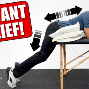 Decompress Your Lower Back At Home [INSTANT RELIEF!]