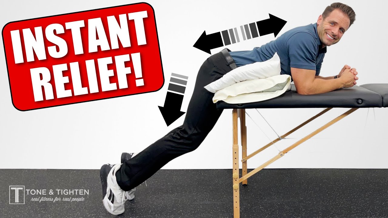 Decompress Your Lower Back At Home [INSTANT RELIEF!]