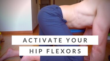 Hip flexor exercises for strength - basic + beginner level