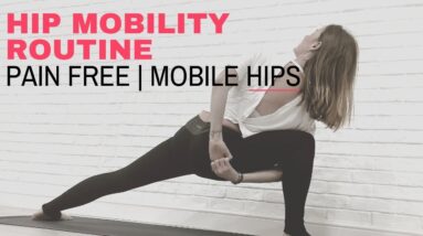 Hip Mobility routine with Chloe Bruce