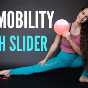 HIP MOBILITY WITH SLIDER // 8 Minute Follow Along