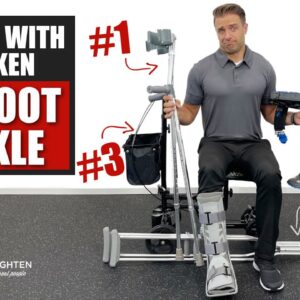 How To Walk With A Broken Foot, Ankle, or Toe