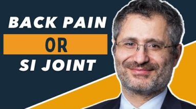 Is Your Back Pain From Your SI Joint?