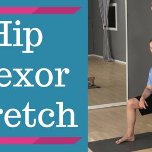 Kneeling Hip Flexor Stretch - For Low Back Pain Relief