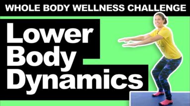 Lower Body Dynamic Exercises - Moderate Whole Body Wellness Challenge