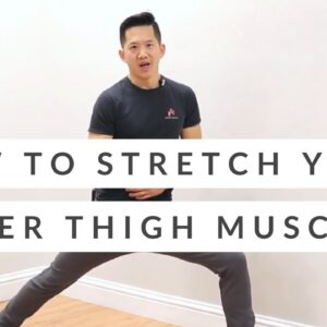 Tight adductors all day long? How to stretch your inner thigh muscles