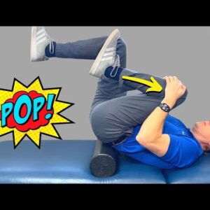 How to SELF POP Your Lower Back With a Foam Roller