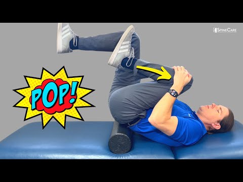 How To SELF POP Your Lower Back With A Foam Roller