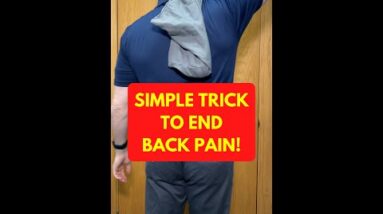 How to Fix Upper Back Pain in Seconds #Shorts